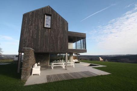 Luxe Vakantiehuis Met Panoramisch Uitzicht Nisramont Villa La-Roche-en-Ardenne Esterno foto