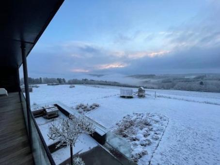 Luxe Vakantiehuis Met Panoramisch Uitzicht Nisramont Villa La-Roche-en-Ardenne Esterno foto