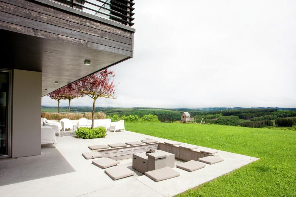 Luxe Vakantiehuis Met Panoramisch Uitzicht Nisramont Villa La-Roche-en-Ardenne Esterno foto